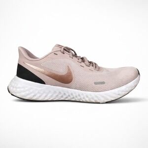 Nike Revolution Running Shoes Women's 7 Blush Pink Lightweight Cushioned